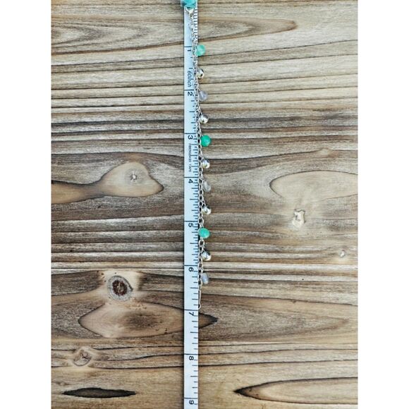 RARE Tiffany & Co Chrysoprase, Moonstone, Bead Bracelet, 6.9" - Picture 12 of 12